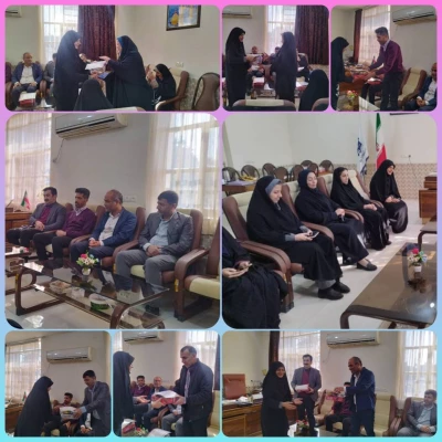 تقدیر از کارکنان مرکز آموزش عالی حضرت خدیجه کبری(س) به مناسبت ولادت باسعادت امام علی (ع) 9