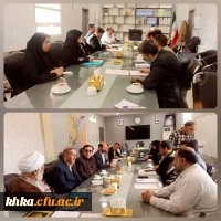 شست مدیریت امور پردیس های استان با شهرداری شهرستان دزفول جهت همکاری های لازم برای اجرای برنامه های مربوط به جشنواره کشوری سرود و هنرهای نمایشی 2