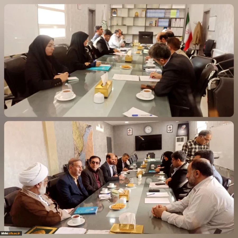 شست مدیریت امور پردیس های استان با شهرداری شهرستان دزفول جهت همکاری های لازم برای اجرای برنامه های مربوط به جشنواره کشوری سرود و هنرهای نمایشی 2