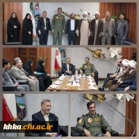 برگزاری جلسه با فرماندهی پایگاه چهارم شکاری وحدتی دزفول جهت هماهنگی و همکاری با دانشگاه فرهنگیان 2