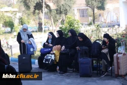 ورود دانشجو معلمان دختربه دزفول جهت برگزاری جشنواره سرود و هنرهای نمایشی 8