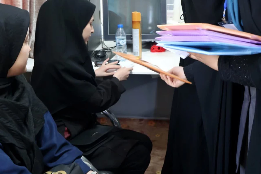 ورود دانشجو معلمان دختربه دزفول جهت برگزاری جشنواره سرود و هنرهای نمایشی 9