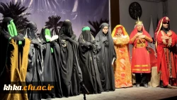 اجراهای تعزیه دختران در جشنواره سرود و هنرهای نمایشی دزفول- بهمن ماه 1۴۰۳  5