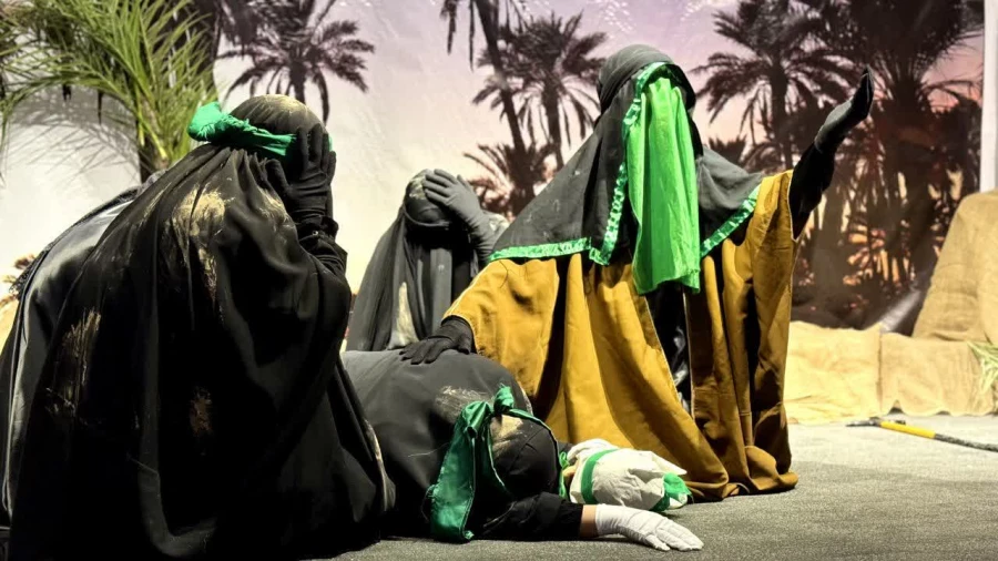 اجراهای تعزیه دختران در جشنواره سرود و هنرهای نمایشی دزفول- بهمن ماه 1۴۰۳  6