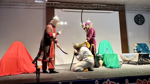 اجراهای تعزیه دختران در جشنواره سرود و هنرهای نمایشی دزفول- بهمن ماه 1۴۰۳  8