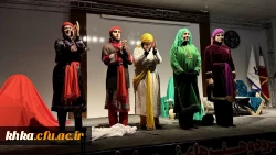 اجراهای تعزیه دختران در جشنواره سرود و هنرهای نمایشی دزفول- بهمن ماه 1۴۰۳  9