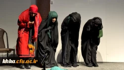 اجراهای تعزیه دختران در جشنواره سرود و هنرهای نمایشی دزفول- بهمن ماه 1۴۰۳  11