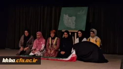 جراهای تئاتر صحنه ای دختران در جشنواره سرود و هنرهای نمایشی دزفول- بهمن ماه ۱۴۰۳  10