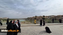 گزارش تصویری دانشجو معلمان در گردشگری از آثار تاریخی و معنوی مهد مقاومت دزفول 5