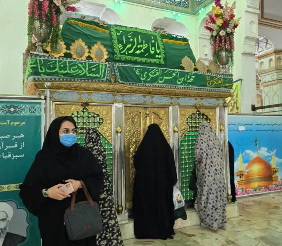 گزارش تصویری دانشجو معلمان در گردشگری از آثار تاریخی و معنوی مهد مقاومت دزفول 6