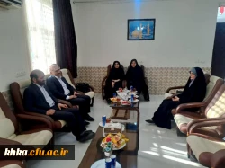 بازدید معاون آموزشی سازمان مرکزی دانشگاه فرهنگیان از مرکز آموزش عالی حضرت خدیجه کبری(س) دزفول 3