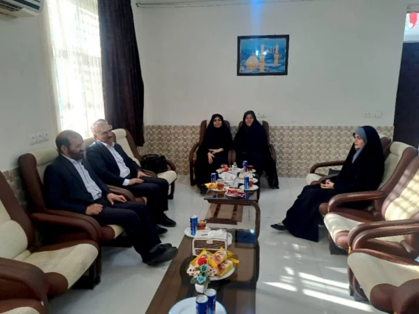 بازدید معاون آموزشی سازمان مرکزی دانشگاه فرهنگیان از مرکز آموزش عالی حضرت خدیجه کبری(س) دزفول 3