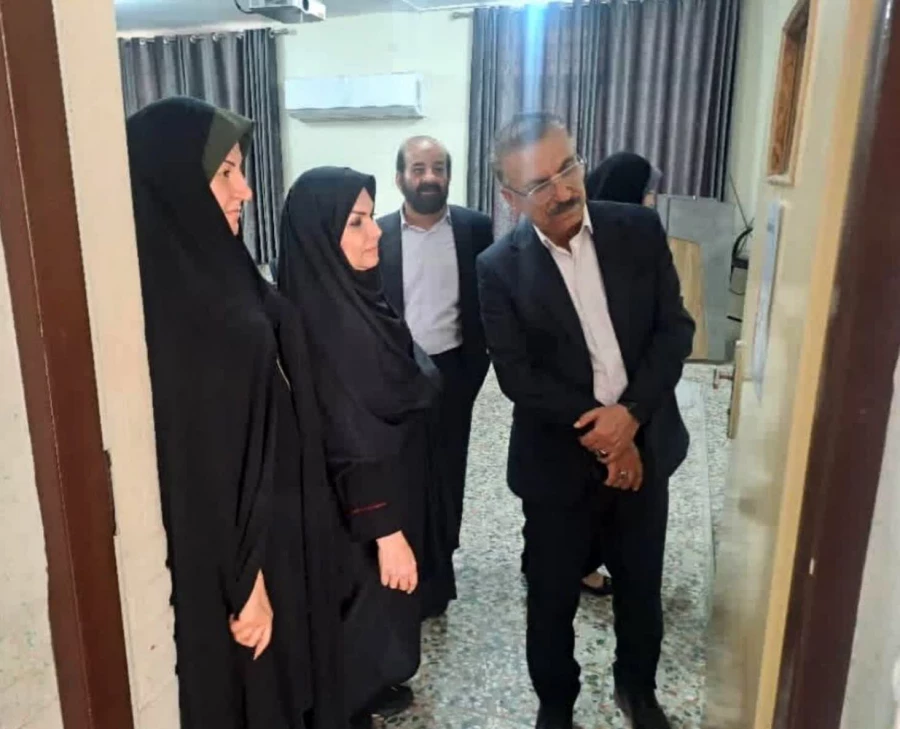 بازدید معاون آموزشی سازمان مرکزی دانشگاه فرهنگیان از مرکز آموزش عالی حضرت خدیجه کبری(س) دزفول 5