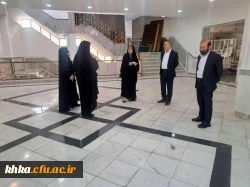 بازدید معاون آموزشی سازمان مرکزی دانشگاه فرهنگیان از مرکز آموزش عالی حضرت خدیجه کبری(س) دزفول 9