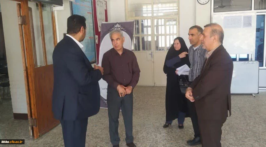 بازدید ریاست دانشگاه فرهنگیان استان از مرکز آموزش عالی حضرت خدیجه کبری(س) 2