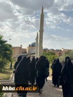 بازدید دانشجو معلمان از موزه دفاع مقدس شهرستان دزفول  2