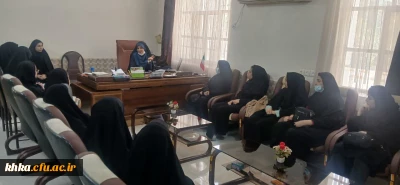 برگزاری نشست با نمایندگان گروه های آموزشی
