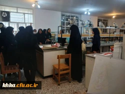 بازدید دانش آموزان دبیرستان استعدادهای درخشان(فرزانگان) 2