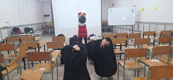  کارگاه آمادگی در برابر مخاطرات به مناسبت هفته سلامت
 2