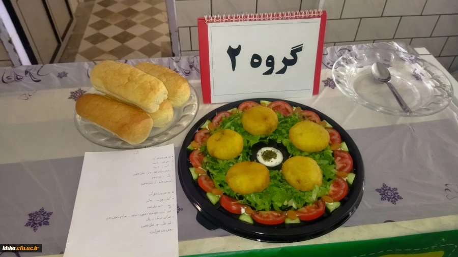 برگزاری جشنواره غذا به مناشبت هفته سراهای دانشجویی 2