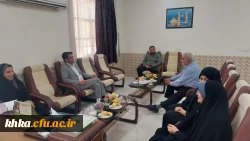  برگزاری نشست توجیهی آیین نامه شورای انضباطی با حضور معاون توسعه منابع و امور دانشجویی پردیس حضرت فاطمه الزهرا (س)  2