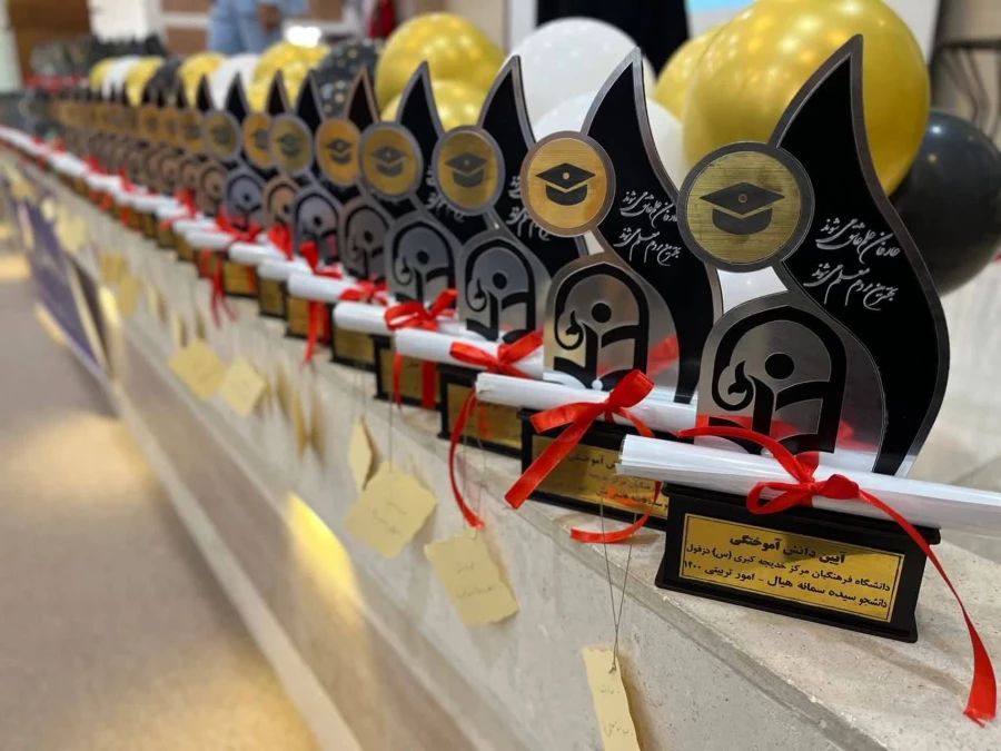 برگزاری آیین دانش آموختگی دانشجومعلمان ورودی 1400 4