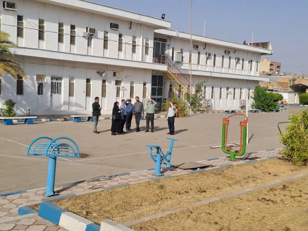بازدید هیئت دفتر برنامه و بودجه و امور عمرانی سازمان مرکزی دانشگاه فرهنگیان از مرکز آموزش عالی حضرت خدیجه کبری (س) دزفول 2