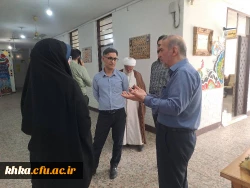 بازدید هیئت دفتر برنامه و بودجه و امور عمرانی سازمان مرکزی دانشگاه فرهنگیان از مرکز آموزش عالی حضرت خدیجه کبری (س) دزفول 4