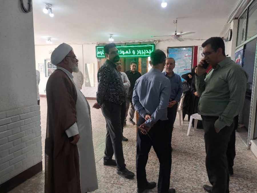 بازدید هیئت دفتر برنامه و بودجه و امور عمرانی سازمان مرکزی دانشگاه فرهنگیان از مرکز آموزش عالی حضرت خدیجه کبری (س) دزفول 5