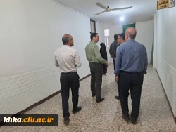 بازدید هیئت دفتر برنامه و بودجه و امور عمرانی سازمان مرکزی دانشگاه فرهنگیان از مرکز آموزش عالی حضرت خدیجه کبری (س) دزفول 7
