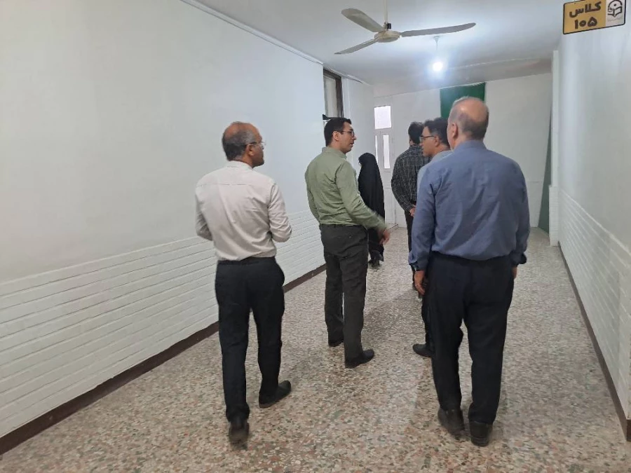 بازدید هیئت دفتر برنامه و بودجه و امور عمرانی سازمان مرکزی دانشگاه فرهنگیان از مرکز آموزش عالی حضرت خدیجه کبری (س) دزفول 7