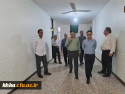 بازدید هیئت دفتر برنامه و بودجه و امور عمرانی سازمان مرکزی دانشگاه فرهنگیان از مرکز آموزش عالی حضرت خدیجه کبری (س) دزفول 8