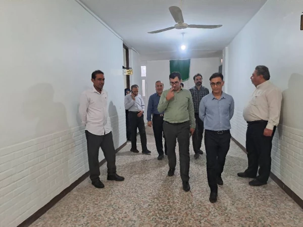 بازدید هیئت دفتر برنامه و بودجه و امور عمرانی سازمان مرکزی دانشگاه فرهنگیان از مرکز آموزش عالی حضرت خدیجه کبری (س) دزفول 8
