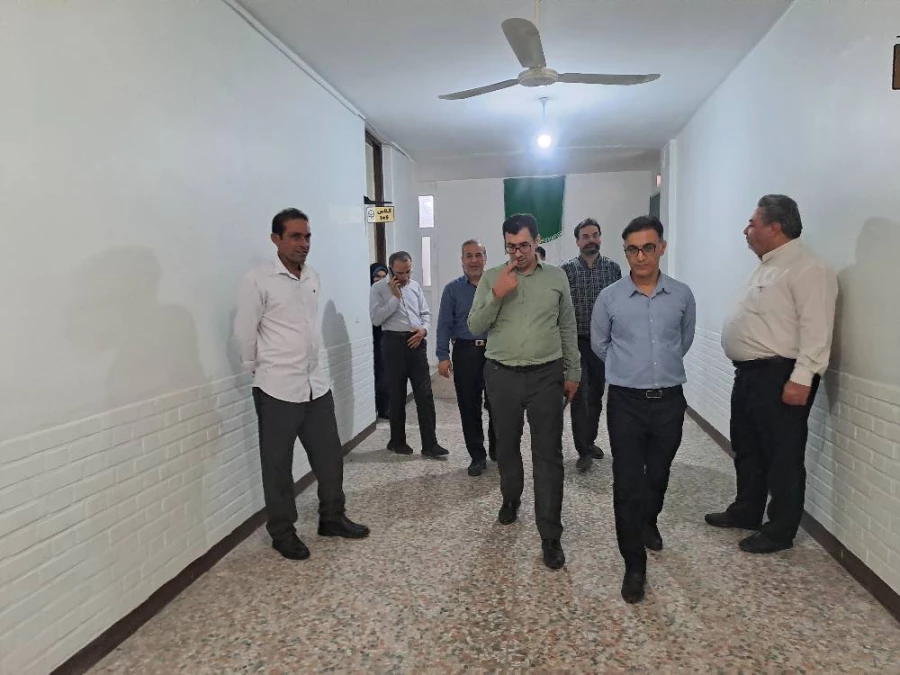 بازدید هیئت دفتر برنامه و بودجه و امور عمرانی سازمان مرکزی دانشگاه فرهنگیان از مرکز آموزش عالی حضرت خدیجه کبری (س) دزفول 8