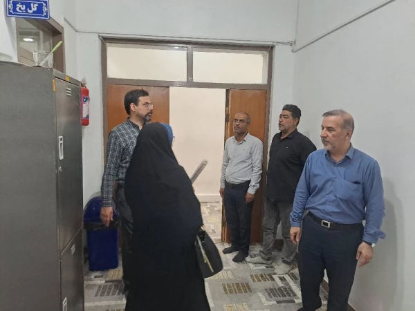 بازدید هیئت دفتر برنامه و بودجه و امور عمرانی سازمان مرکزی دانشگاه فرهنگیان از مرکز آموزش عالی حضرت خدیجه کبری (س) دزفول 10