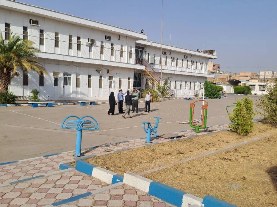 بازدید هیئت دفتر برنامه و بودجه و امور عمرانی سازمان مرکزی دانشگاه فرهنگیان از مرکز آموزش عالی حضرت خدیجه کبری (س) دزفول 12