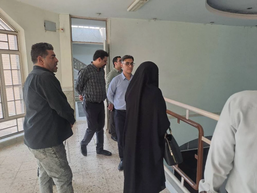 بازدید هیئت دفتر برنامه و بودجه و امور عمرانی سازمان مرکزی دانشگاه فرهنگیان از مرکز آموزش عالی حضرت خدیجه کبری (س) دزفول 14