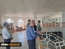 بازدید هیئت دفتر برنامه و بودجه و امور عمرانی سازمان مرکزی دانشگاه فرهنگیان از مرکز آموزش عالی حضرت خدیجه کبری (س) دزفول 16