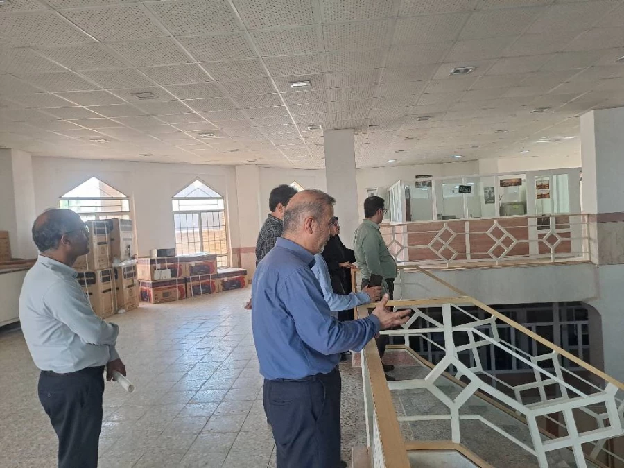 بازدید هیئت دفتر برنامه و بودجه و امور عمرانی سازمان مرکزی دانشگاه فرهنگیان از مرکز آموزش عالی حضرت خدیجه کبری (س) دزفول 16