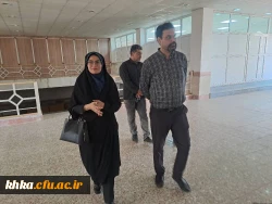 بازدید هیئت دفتر برنامه و بودجه و امور عمرانی سازمان مرکزی دانشگاه فرهنگیان از مرکز آموزش عالی حضرت خدیجه کبری (س) دزفول 17