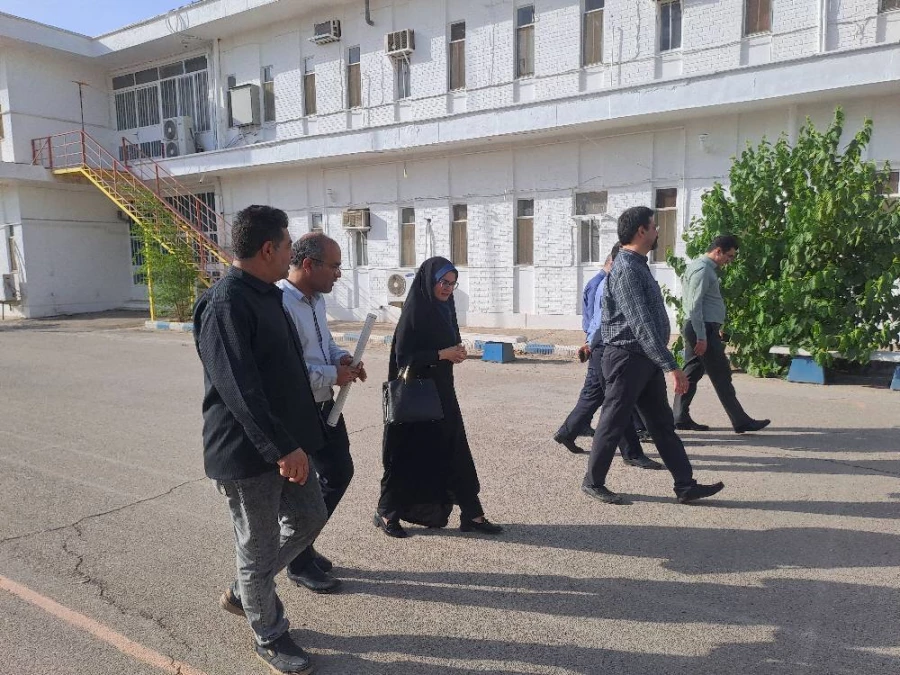 بازدید هیئت دفتر برنامه و بودجه و امور عمرانی سازمان مرکزی دانشگاه فرهنگیان از مرکز آموزش عالی حضرت خدیجه کبری (س) دزفول 19