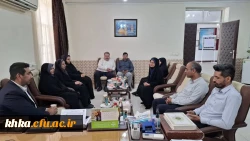 بازدید ادواری هیأت نظارت، ارزیابی و تضمین کیفیت دانشگاه فرهنگیان استان از مرکز آموزش عالی حضرت خدیجه کبری (س) دزفول 3