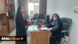 بازدید ادواری هیأت نظارت، ارزیابی و تضمین کیفیت دانشگاه فرهنگیان استان از مرکز آموزش عالی حضرت خدیجه کبری (س) دزفول 5