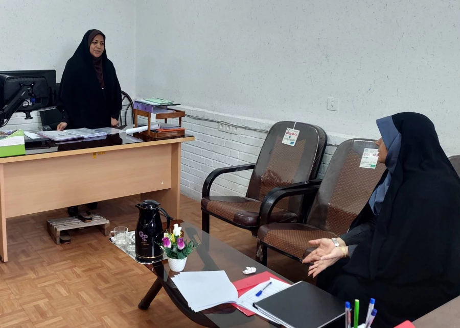 بازدید ادواری هیأت نظارت، ارزیابی و تضمین کیفیت دانشگاه فرهنگیان استان از مرکز آموزش عالی حضرت خدیجه کبری (س) دزفول 9