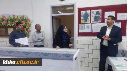بازدید ادواری هیأت نظارت، ارزیابی و تضمین کیفیت دانشگاه فرهنگیان استان از مرکز آموزش عالی حضرت خدیجه کبری (س) دزفول 15
