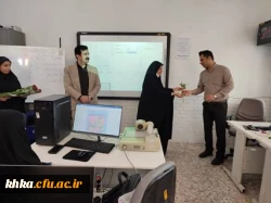 حضور در کلاس های درس به منظور تبریک روز معلم و روز استاد 2