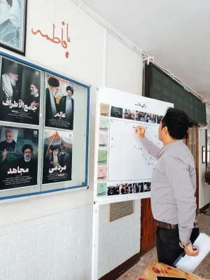 برپایی موکب به مناسبت فرارسیدن اولین سالگرد شهید ابراهیم رئیسی و همراهانش 9