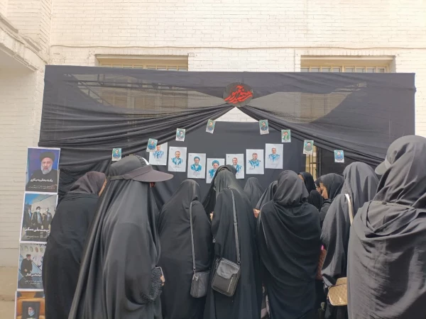 برپایی موکب به مناسبت فرارسیدن اولین سالگرد شهید ابراهیم رئیسی و همراهانش 17