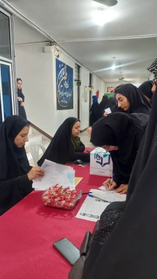 برگزاری هشتمین دوره انتخابات کانون همیاران سلامت و بهداشت جسم و روان  10