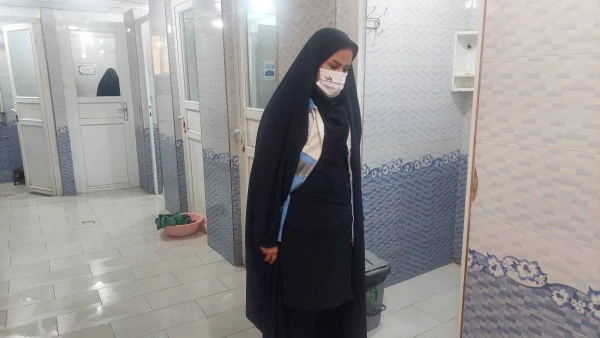 بازدید عوامل مرکز بهداشت شهرستان از سرای دانشجویی مرکز خدیجه کبری (س) دزفول 2